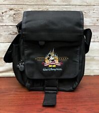 Walt Disney World FIFTY YEARS Black Canvas CROSSBODY Bag Mickey Mouse picture