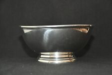 Williamsburg Stieff Pewter CW7-30 Large Footed Serving Bowl 10 7/8” Dia. 5