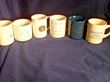 Southern Bell Coffee Mugs From 1980's - Set Of 6 Different Salesman Samples picture