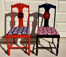 Custom Refurbished Vintage Chairs “Day Of The Dead” Theme picture