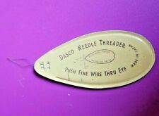 Vintage Needle Threader - DASCOE NEEDLE THREADER picture
