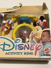 Mattel Vintage 1988 Disney Activity Ring New picture