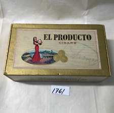 Vintage El Producto Blunt Cigar Box - 9 3/4
