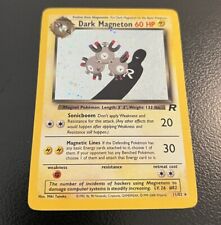 Dark Magneton 11/82  Original Team Rocket Holo Rare Pokemon Card WOTC TCG picture