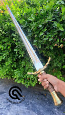 Handmade Boromir Sword , Load Of Ring Sword , Medieval Sword With Leather Cover picture