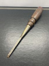 VINTAGE DOUGLAS MFG CO 1/4 INCH WIDE STRAIGHT CARVING CHISEL Needs TLC As Is picture