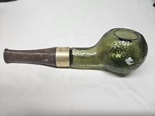 Avon Pipe Tai Winds After Shave Glass Bottles Vintage Empty - Green picture