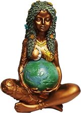 Mother Earth Statue Fertility Nature Gaia Goddess Statue Wiccan Altar Table picture