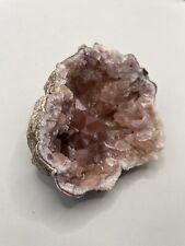 Fascinating Pink Amethyst Geode Exposed Crystals Clusters picture