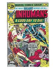 Inhumans #4 1976 NM- or better Unread George Perez Shatterstar  Combine picture