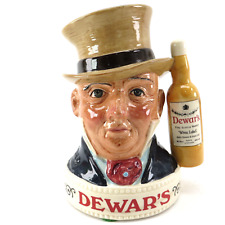 Royal Doulton Dewar's White Label Scotch Whisky Mr. Micawber Liquor Container picture