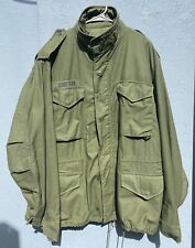 Original US Vintage Coat Men's Field Cold Weather Cotton Nylon OG-107/ L-R picture