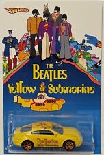 Bentley Continental CUSTOM Hot Wheels The Beatles Yellow Submarine w/ Gold RR picture