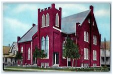 c1910 Stockbridge Ave. Methodist Episcopal Church Kalamazoo Michigan MI Postcard picture