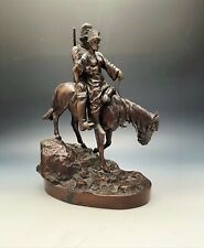 Bronze A.M. Bonegor (Russian, 19th/20th Century)Two Cossacks Riding Horseback picture