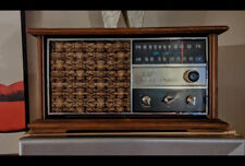 VINTAGE 1960’S RCA VICTOR RGC42S PECAN AM FM CONSOLE RADIO picture