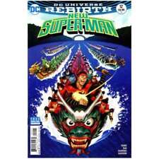 New Super-Man #12 Cover 2 in Near Mint condition. DC comics [m* picture