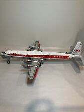 1960’s TWA DC - 7c Airplanes litho battery op TWA by Cragstan Japan parts or rep picture