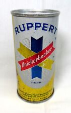 Vtg RUPPERT KNICKERBOCKER 7oz Empty S/S Pull Tab Beer Can 2 City picture