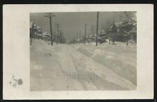 WA Seattle RARE RPPC Feb 4, 1916 HEAVY SNOW 30