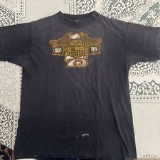 VINTAGE 1978 - Harley Davidson 1903 1978 75th Anniversary T Shirt picture