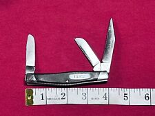 Vintage  Buck Knife 3 Blade Stockman Model 301   Made in 1987 Good Condition picture