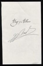 James Bradley Signed Book Page Cut Autographed Cut Signature  picture