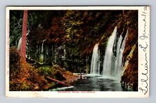 Mossbrae Falls CA- California, Scenic Water Fall, Antique Vintage c1906 Postcard picture