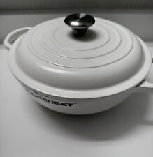 Le Creuset Enameled Cast Iron Signature 2 1/2 in French Oven, New, Unused picture