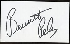 Bernadette Peters signed autograph auto 3x5 Cut Actress Children's Book Author picture