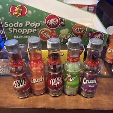 15 Jelly Belly SODA POP SHOPPE  Candy Mini Bottles A&W Crush Dr Pepper And 7-Up picture