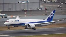 B-7E7 B-787 ANA All Nippon Airways B787 Airplane Desk Wood Model Small New picture