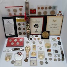 Junk Drawer Coin Lot Bicentennial Sterling Silver Medal Standing Liberty Quarter picture