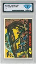 1962 Topps Mars Attacks CRUSHED TO DEATH #20 💎 DSG 7 NM picture