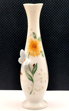 Lenox Butterfly Meadow Bud Vase Dimensional Butterfly  Louise Le Luyer 8.5 Inch picture