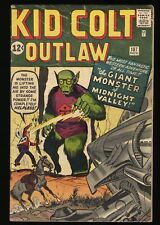 Kid Colt Outlaw #107 GD/VG 3.0 Jack Kirby Cover Dick Ayers Art Marvel 1962 picture