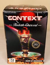 Open Box Context Natural Charcoal Incense Hookah Charcoal 66 Cubes Left See Pic picture