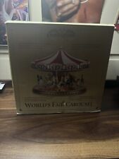 gold abel worlds fair carousel picture