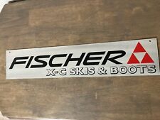 Fischer Skis Aluminum Advertising Sign picture