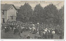 FAVIERES La gare Concours Agricole de September 1906 Arrival du Comice CPA 1909 picture