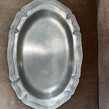 Colonial Casting Company Pewter Serving Dish 10 1/2” picture