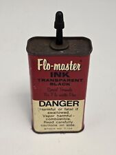 Vintage Flo-master , Esterbrook Ink Partial Can Lithograph, Prop, NOS (No Box) picture