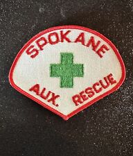 Spokane Washington WA Police Auxiliary Rescue Patch ~ Unused ~ Vintage picture