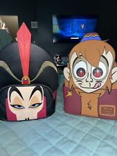 Disney Loungefly Mini Backpack Jafar And Abu Bundle NWT picture