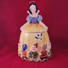 RARE Snow White & 7 Dwarfs Cookie Jar Walt Disney Productions by Enesco picture