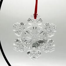 Vintage MARQUIS BY WATERFORD CRYSTAL ANNUAL SNOWFLAKE ORNAMENT  picture