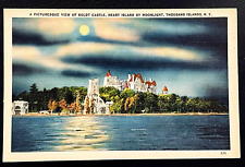 Thousand Islands New York Boldt Castle Thousand Islands Vintage Unused Postcard picture