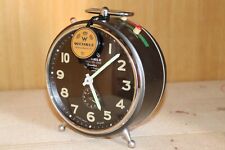 Vintage WEHrle Three In One Mechanical Alarm Clock Made In Germany 1960. picture