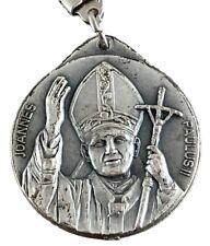 Vintage Catholic Pope John Paul II Jubilaeum Redemptionis Religious Keychain picture