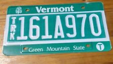 License Plate Vermont Green Mountain State Maple Tree  # 161A970  Expired  picture